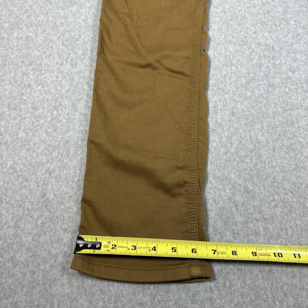 DU/ER No Sweat N2X Relaxed Taper Pants Stretch 30x32 Men's Khaki Chino DUER - Picture 11 of 15